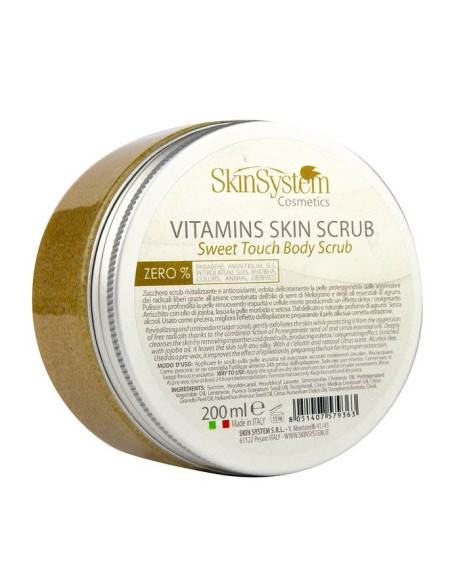 SkinSystem kroppsskrubb (vitaminer/socker) 200 ml
