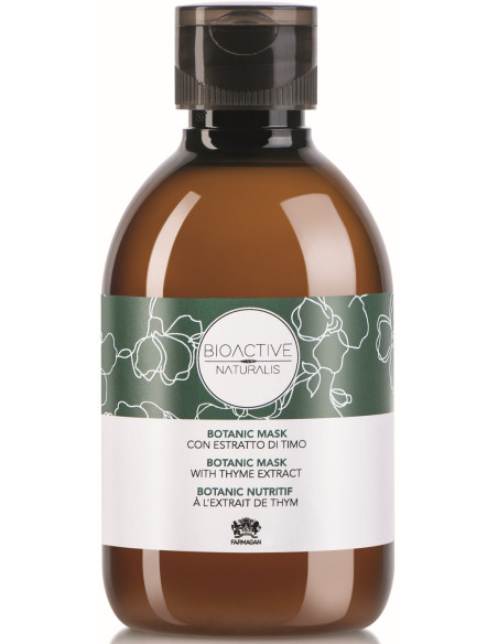 BIOACTIVE NATURALIS Hårinpackning med timjan- och olivextrakt 230 ml