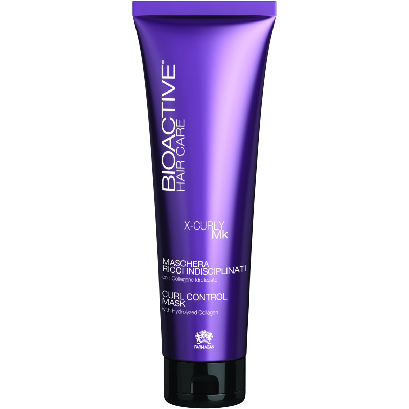 BIOACTIVE X-CURLY Hair mask for curly hair with hydrolyzed collagen 250ml