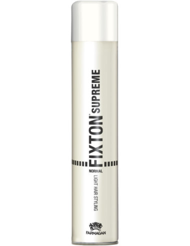 FIXTON SUPREME Hairspray, medium fixation, for shine 500ml  (02.2025)