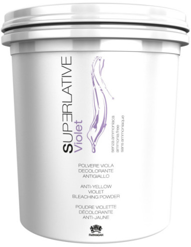 SUPERLATIVE DECO Bleaching powder in violet color 500g