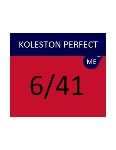 Koleston Perfect ME+ permanent hair color 6/41 KP ME+ VIBRANT REDS 60 ml