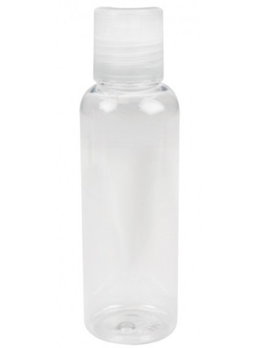 Flaska med snäpplock, transparent,...