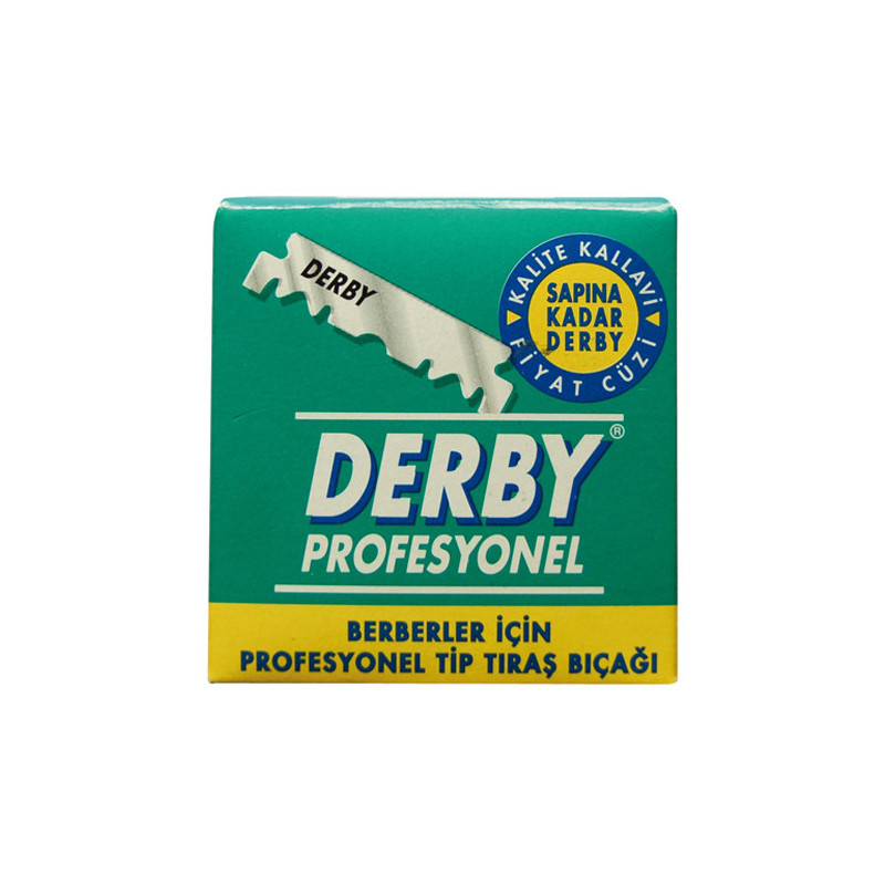 DERBY Blad för skäggknivar, engångs,...