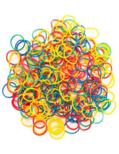 Hårsnoddar, olika färger,...