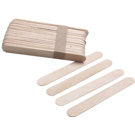 HOLIDAY Trähårborttagningsspatel, Stor, 200x25mm, 100 st