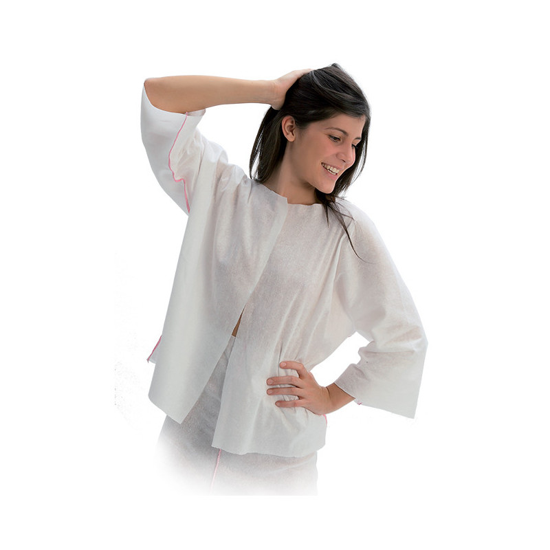 Blouse for procedures, non-woven material, disposable, 25 pcs.