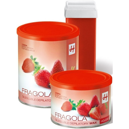 HOLIDAY GEL Hårborttagningsvaxpatrongel (jordgubb) 100ml