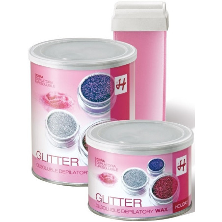 HOLIDAY GEL Gel hårborttagningsvax (med glitter) 400ml