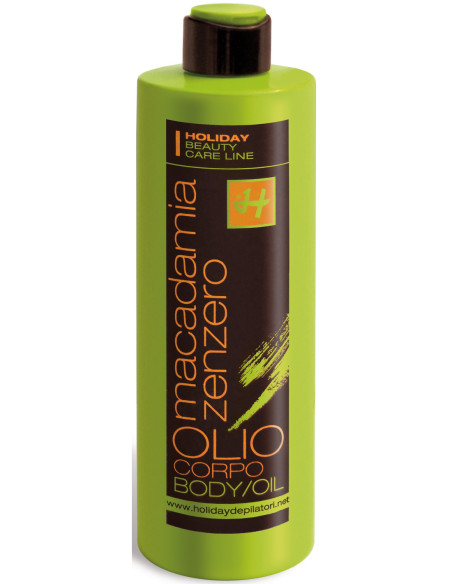 HOLIDAY Kroppsolja (macadamia/ingefära) 500ml