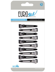 Hårspännen, metall, 10 st.