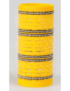 Hårrullar, med krokar,...