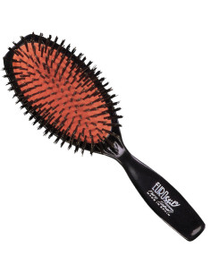 Hair brush with wild boar...