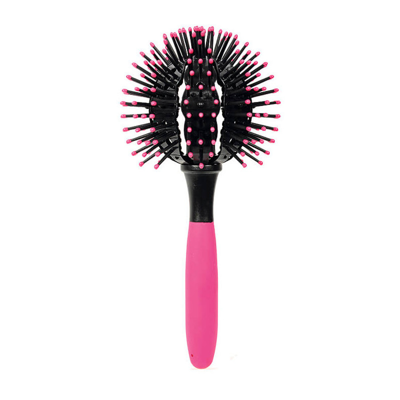 Hair brush spherical 3D