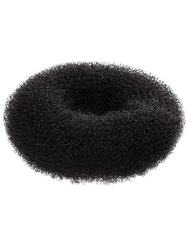 Hårknut, rund, liten, svart