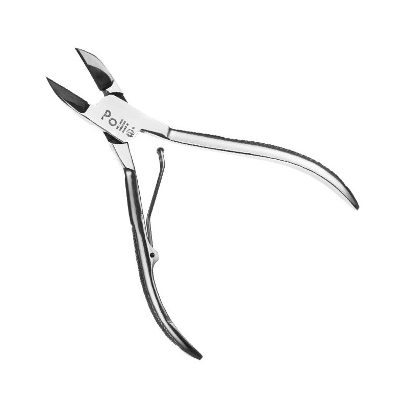 Nail clippers, chrome, 12cm