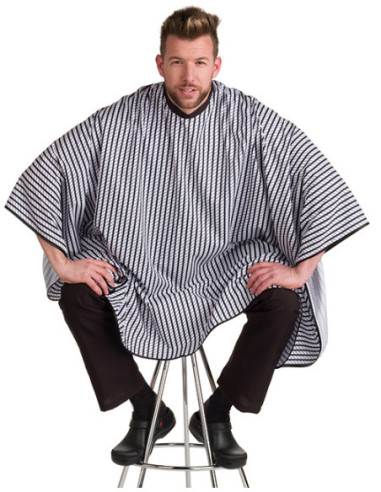 Kap, fin polyester, knappstängning,...