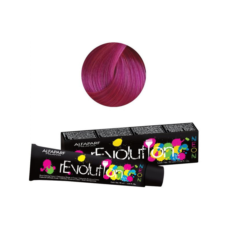 COLORING CREAM NEON MAGENTA Intensīvi tonējoša matu krēmkrāsa šķipsnu iekrāsošanai un toņa intensitātei 90ml