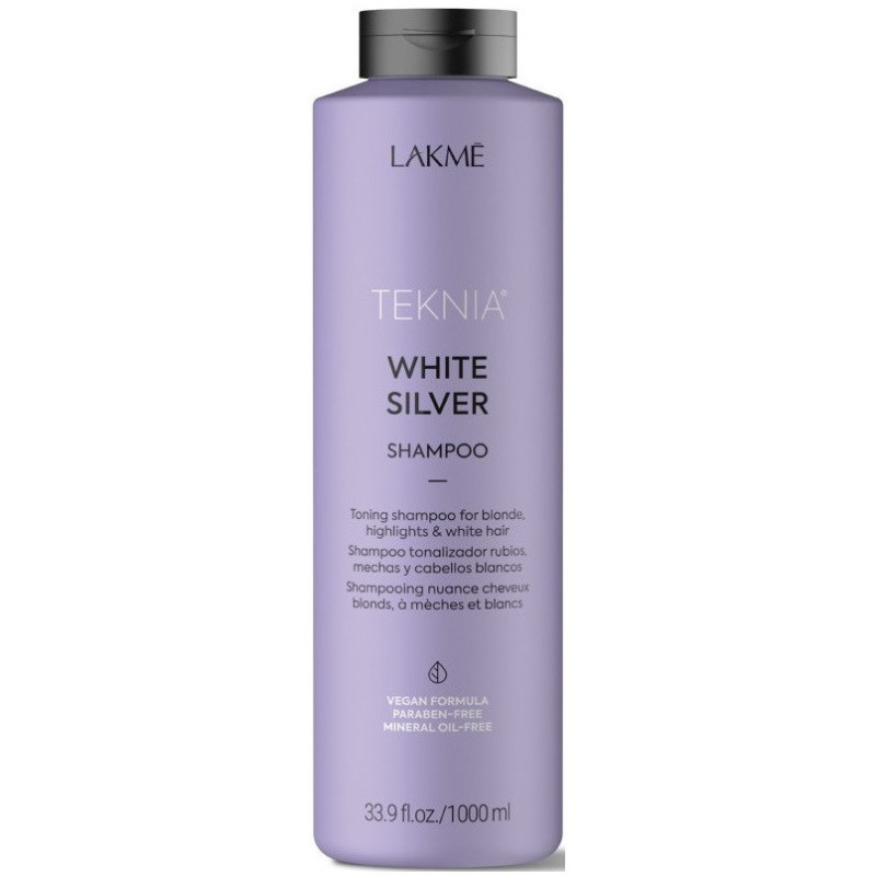 TEKNIA WHITE SILVER schampo 1000ml