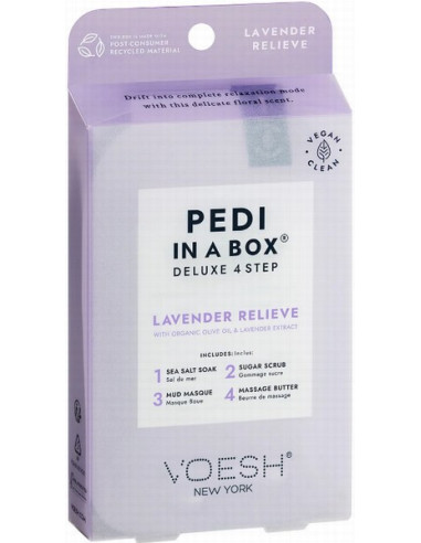 VOESH - PEDI IN A BOX Fotset Lavendel...