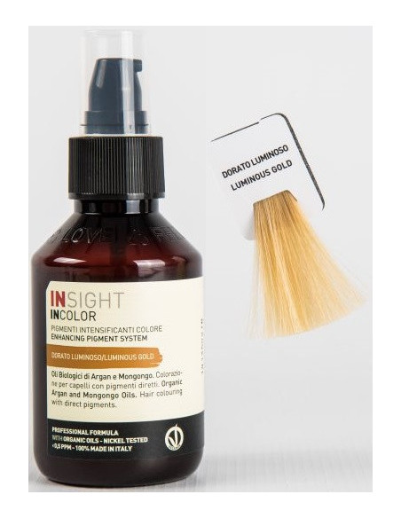 INSIGHT PIGMENT - LJUSANDE GULD 100ml