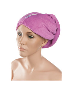 Hårtorkduk, knäppning med...