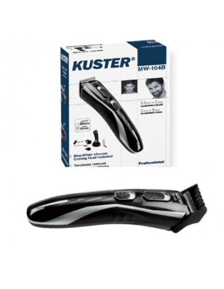 KUSTER Hårklippare MW-104-B för hår/skägg/mustasch