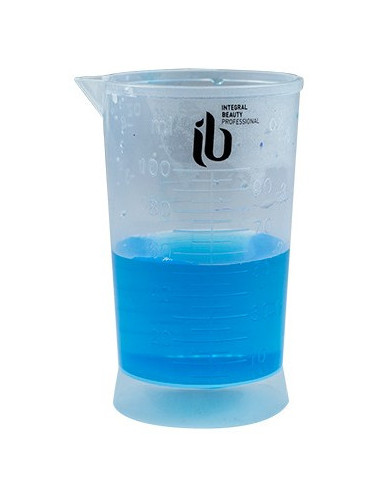 Okrossbar transparent mätkopp med...