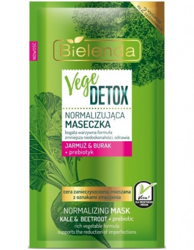 VEGE DETOX Face Mask beets / cabbage / probiotics 8g