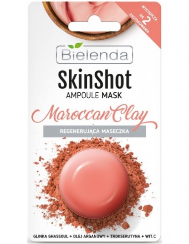 SKIN SHOT Regenerating Face Mask with Moroccan Clay 8g