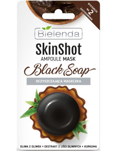 SKIN SHOT Black soap facial...