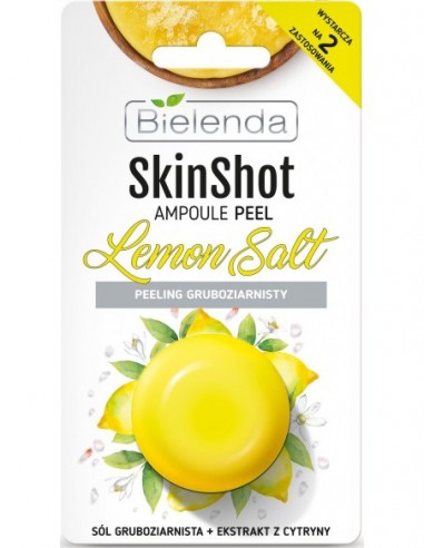 SKIN SHOT Peeling for the face, coarse, with lemon salt 8g