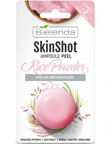 SKIN SHOT Enzyme Peeling for the face, with rice powder 8g