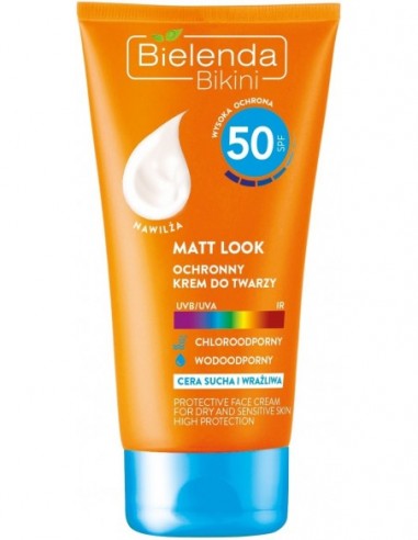 SUN CARE Krēms sejai SPF50, sausai/jutīgai ādai 50ml