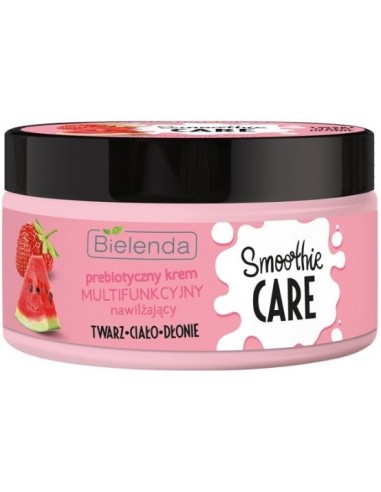 SMOOTHIE CARE Cream for face, hands and body, moisturizing, strawberry / watermelon, 200ml