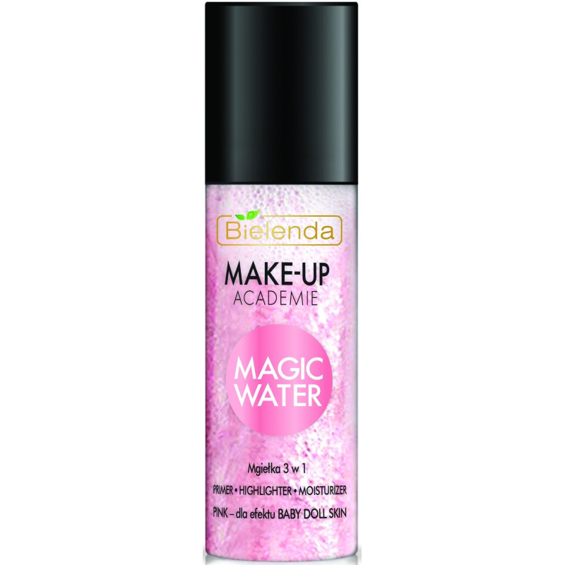 MAKE-UP ACADEMIE MAGIC WATER Bāze, izgaismotājs, mitrinātajs, rozā 150ml