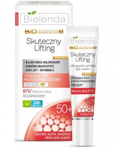 BIOTECH 7D Eye Cream, Anti Wrinkle, Lifting Effect 50+ 15ml