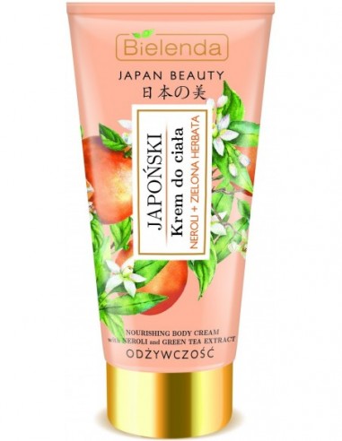 JAPAN BEAUTY Krēms ķērmenim, barojošs, ar zaļās tējas ekstraktu 200ml