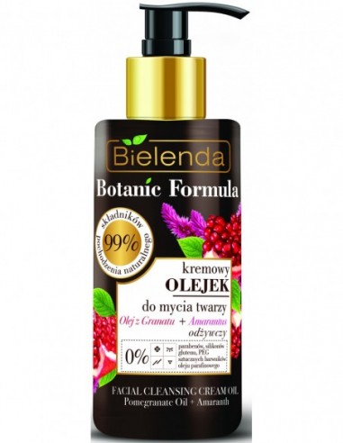 BOTANIC FORMULA Eļļa sejas attīrīšanai, granātābols+amarants 140ml