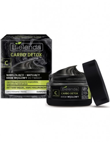 CARBO DETOX Krēms sejai, dienas/nakts 50ml