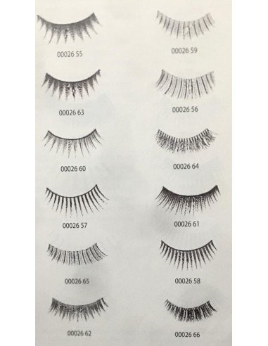 Syntetiska lösögonfransar Star Look,...