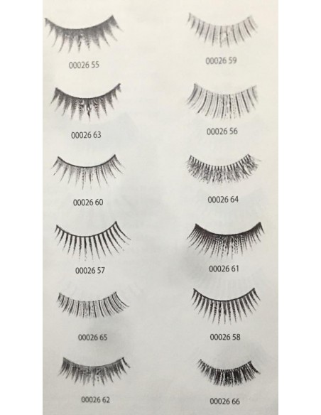 Syntetiska lösögonfransar Star Look, 2 st.