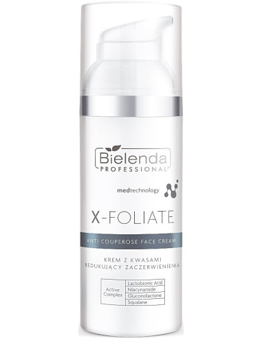 X-Foliate Anti Couperose Face Cream with Active Acid Complex 50ml