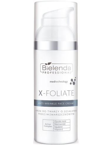 X-Foliate Anti-Wrinkle Face Cream with Acids 50ml