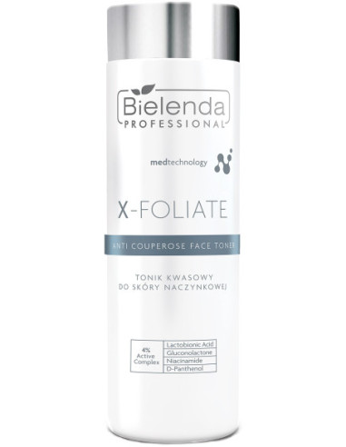 X-Foliate Anti Couperose Face Toner with Acids 200ml