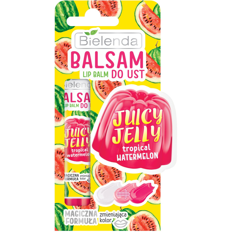 JUICY JELLY Balzams lūpām, tonējošs, arbūzs 10g