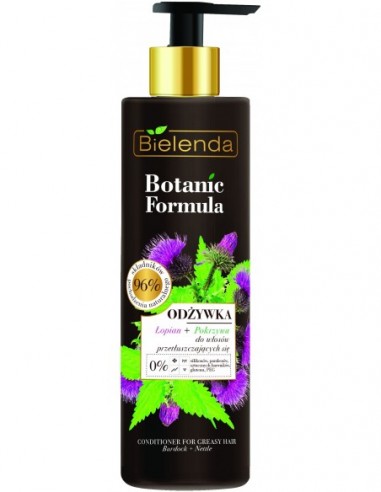 BOTANIC FORMULA Conditioner for oily hair thistle + nettle 250ml