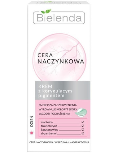 CAPILLARY SKIN Krēms sejai, koriģējošs, pret pigmentāciju, jutīgai/kuperozai ādai, 50ml