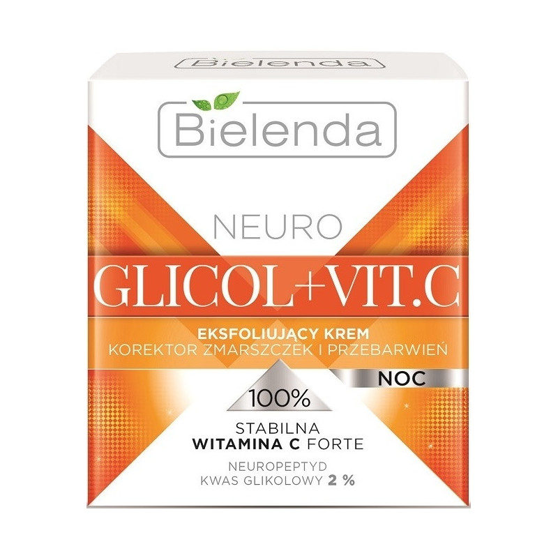 NEURO GLICOL+ VIT C Krēms sejai, eksfoliējošs, nakts 50ml