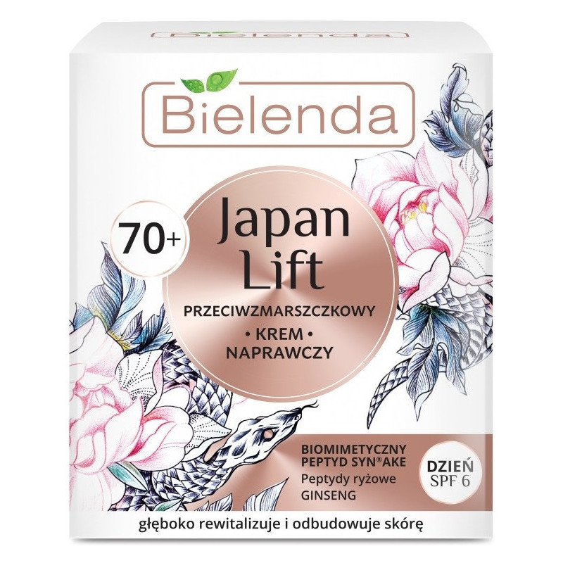 JAPAN LIFT Krēms sejai, dziļi atjaunojošs, 70+ dienas, SPF6, 50ml